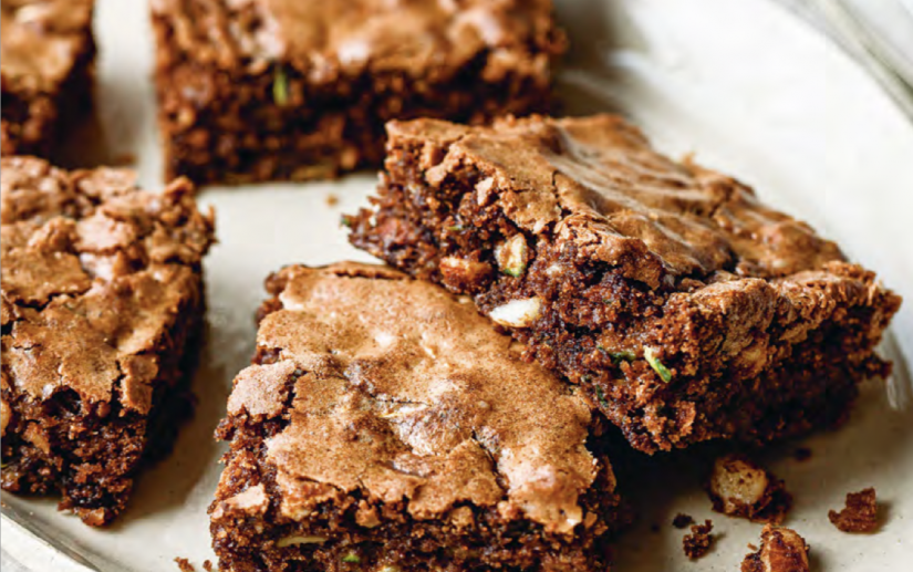 Zucchini Brownies - Backen mit Christina Zucchini Brownies - Backen mit Christina