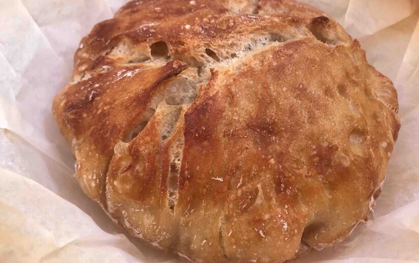 Brot ohne Kneten - Backen mit Christina