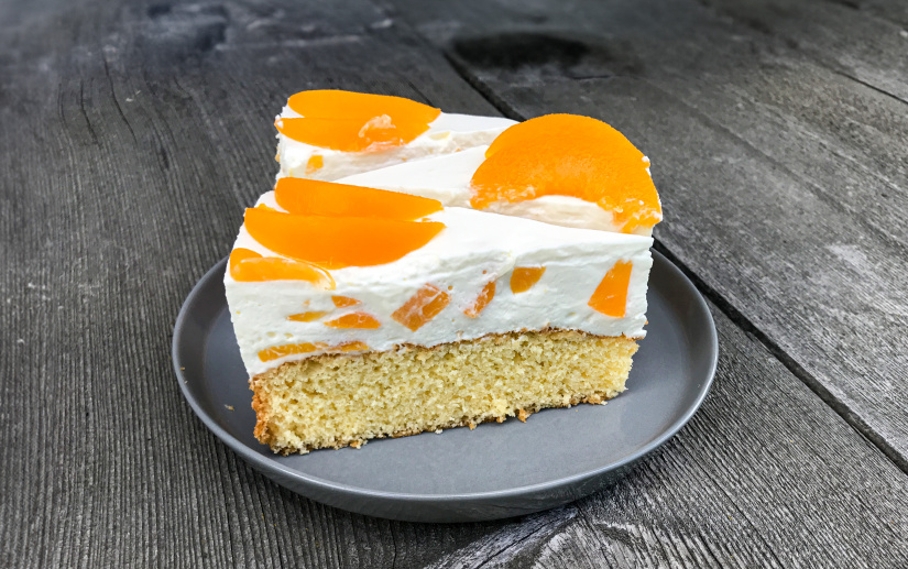 Pfirsichtorte - Backen mit Christina