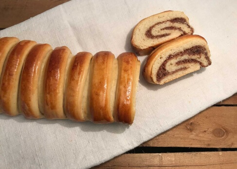 Schoko-Nuss-Strudel