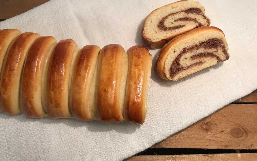 Schoko-Nuss-Strudel