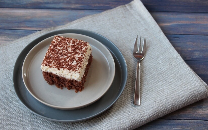 Schokokuchen mit Frischkäse - Backen mit Christina