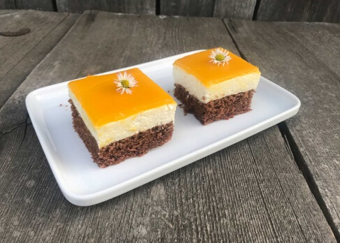 Pfirsichkuchen