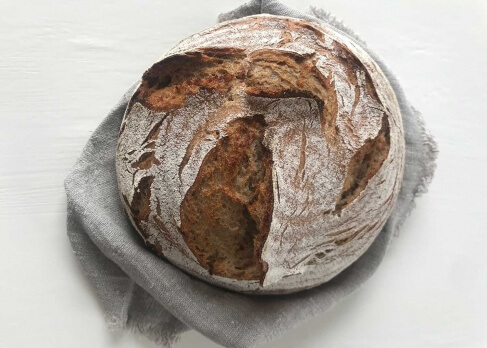 Weizenmischbrot mit Sauerteig ohne Germ