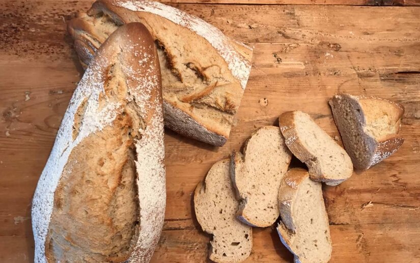 Knusperbaguette - Backen mit Christina