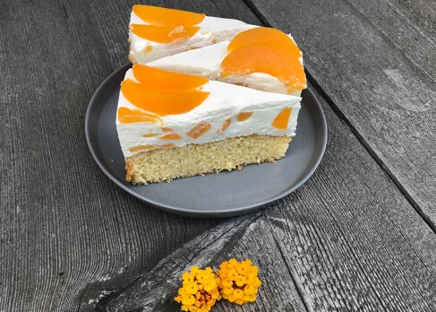 Pfirsichtorte