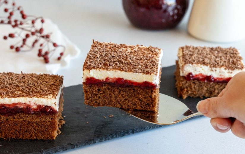 Preiselbeerschnitte