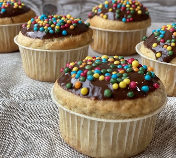Kunterbunte Muffins Backen mit Christina
