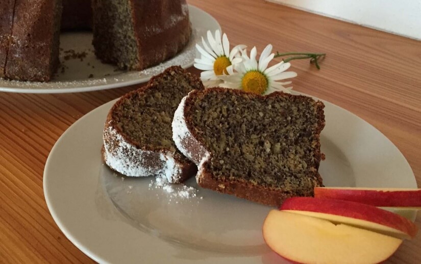 Apfel-Mohn-Gugelhupf