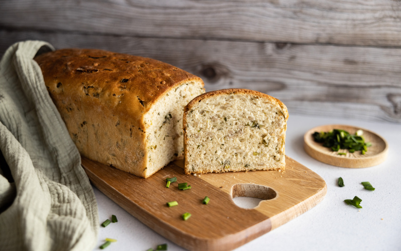 Dinkel-Bärlauch-Brot