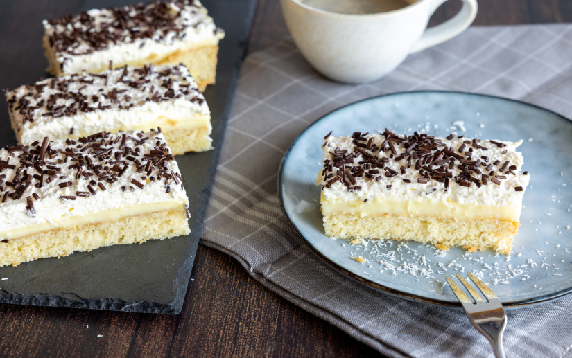 Kokos-Pudding-Kuchen