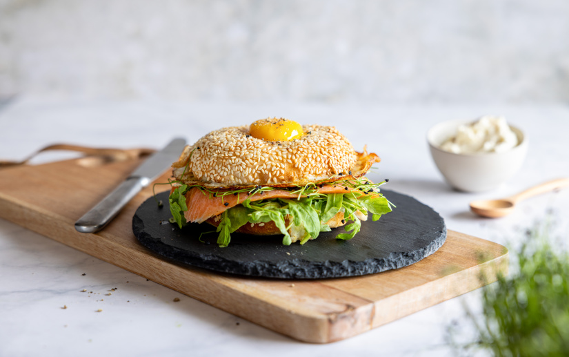 Frühstücksbagel