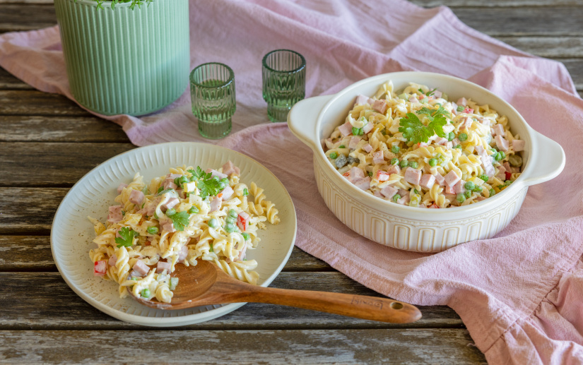 Klassischer Nudelsalat