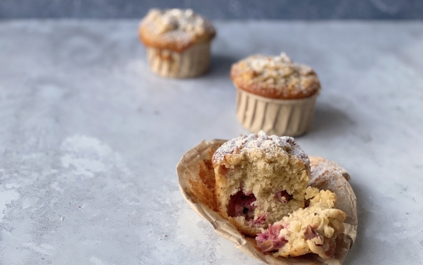 Rhabarber Muffins