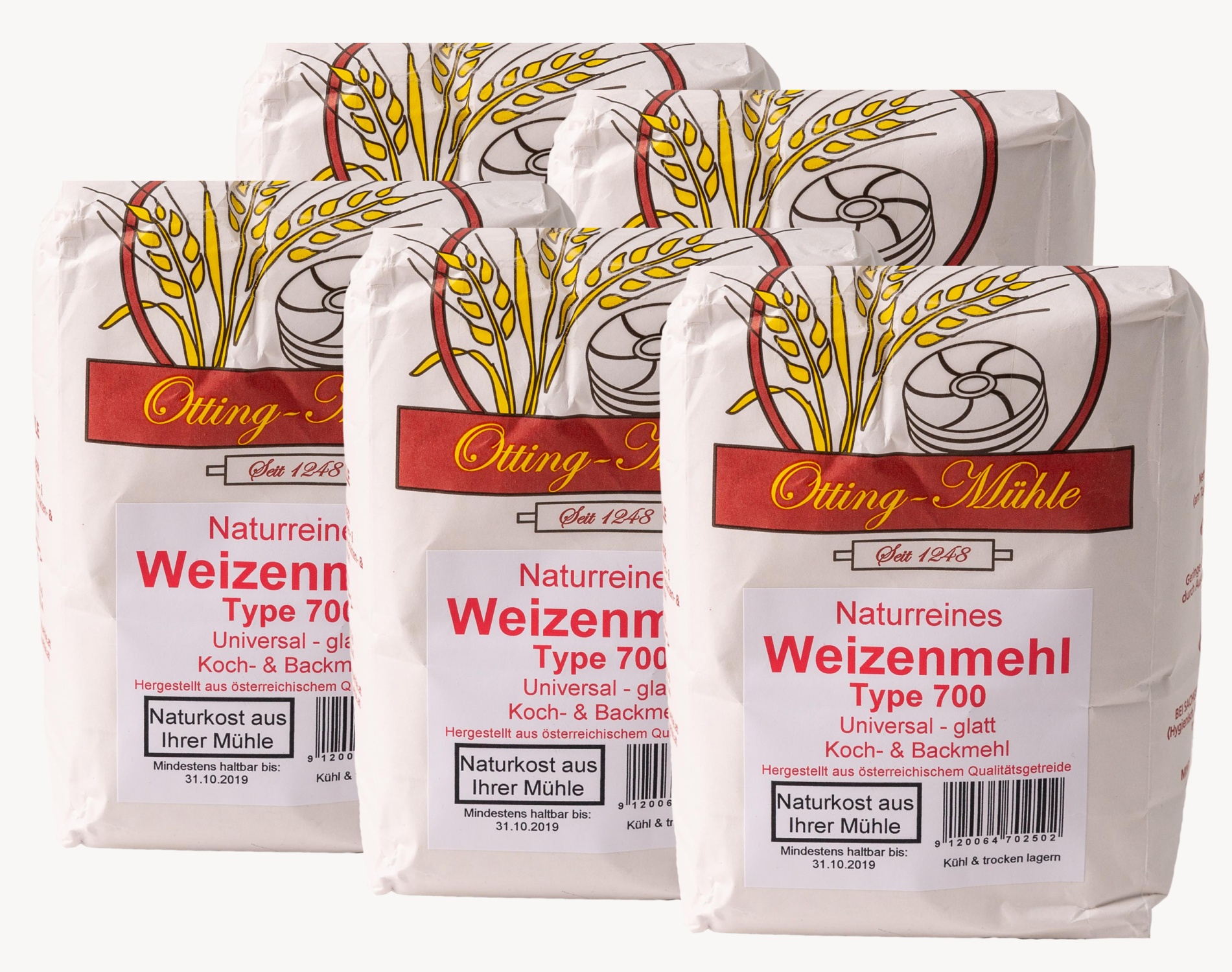 Weizenmehl 700 - Backen mit Christina