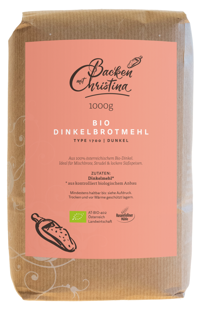 Körndlbrot mit Sauerteig - Backen mit Christina