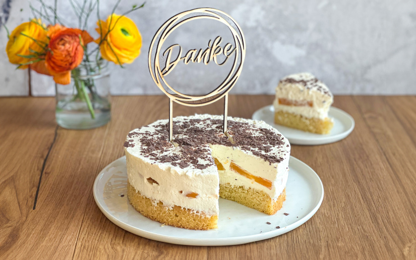 Pfirsich Torte