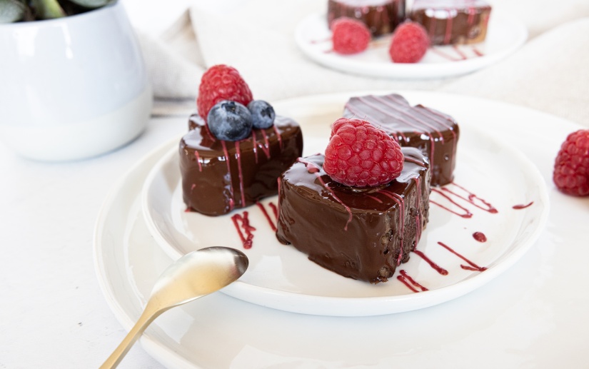 Himbeer Herzen - Backen mit Christina