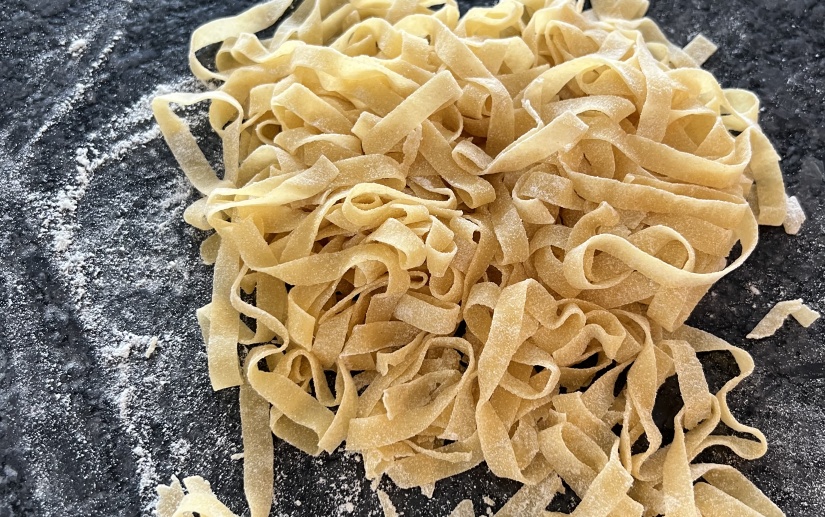 Selbstgemachte Nudeln - Backen mit Christina