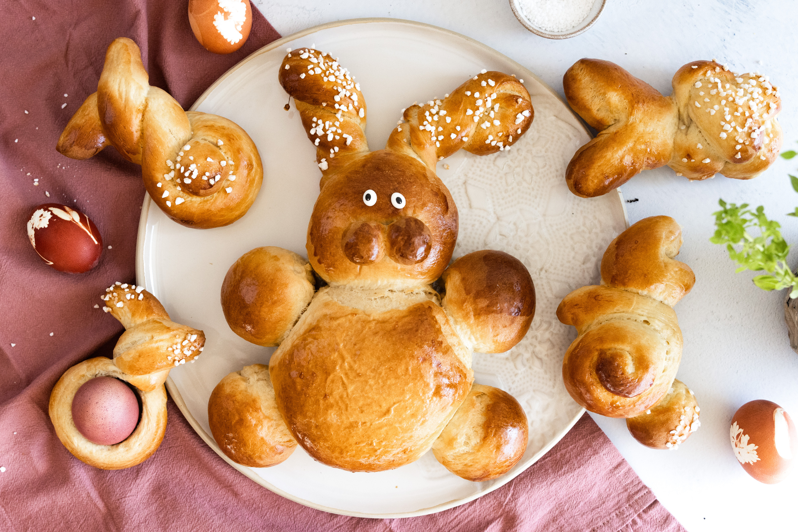 Ein süßer Osterhase kommt selten allein!