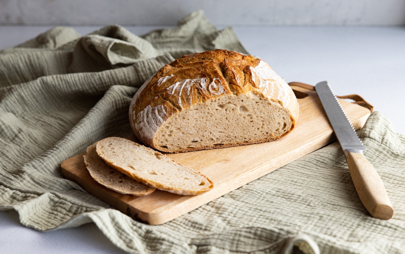 Weizenbrot mit Sauerteig - Backen mit Christina