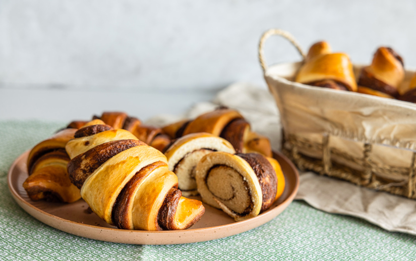 Nougathörnchen - Backen mit Christina