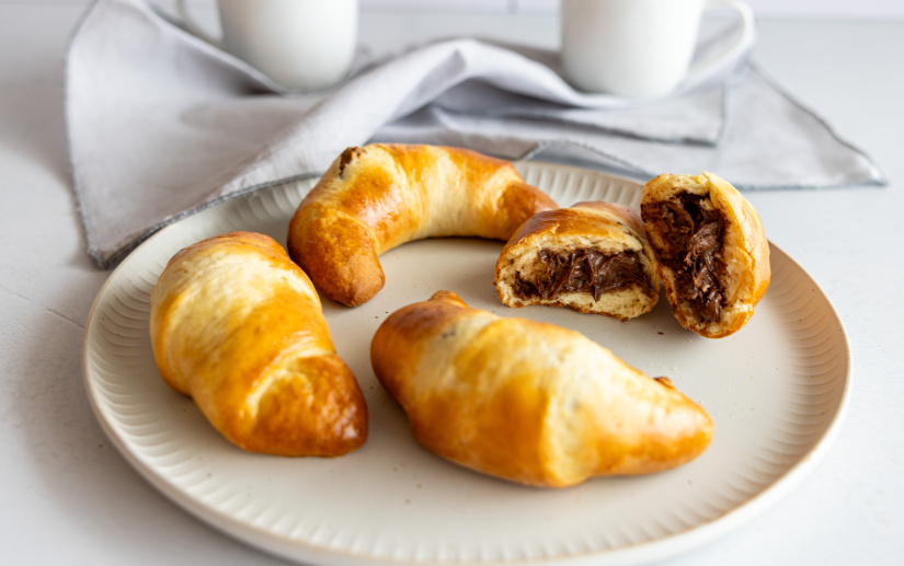 Schnelle Schokokipferl