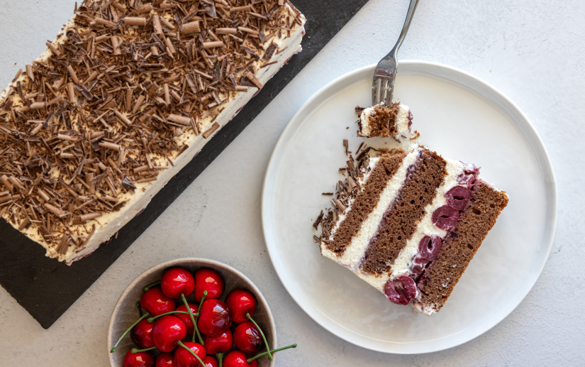 Schwarzwälder Kirsch Schnitte
