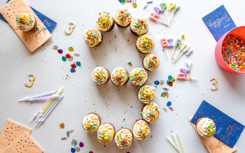 Geburtstagscupcakes