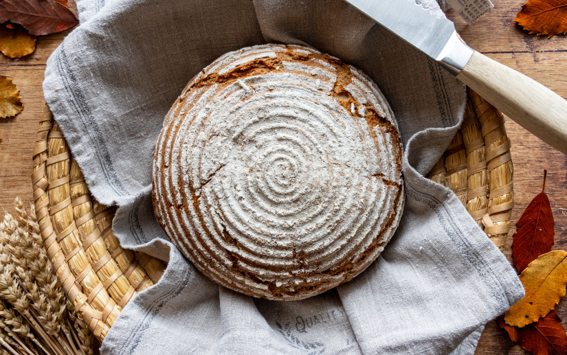 Herbstbrot im Topf | Sauerteig