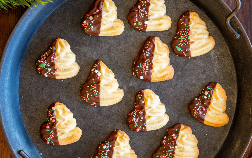 Spritzgebäck Bäumchen